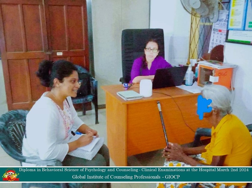 GIOCP Psychological counseling - Clinical Test day 2