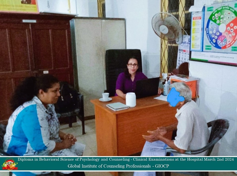 GIOCP Psychological counseling - Clinical Test day 2