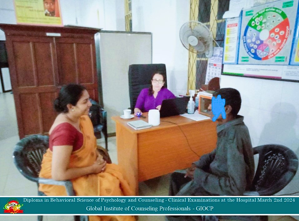 GIOCP Psychological counseling - Clinical Test day 2